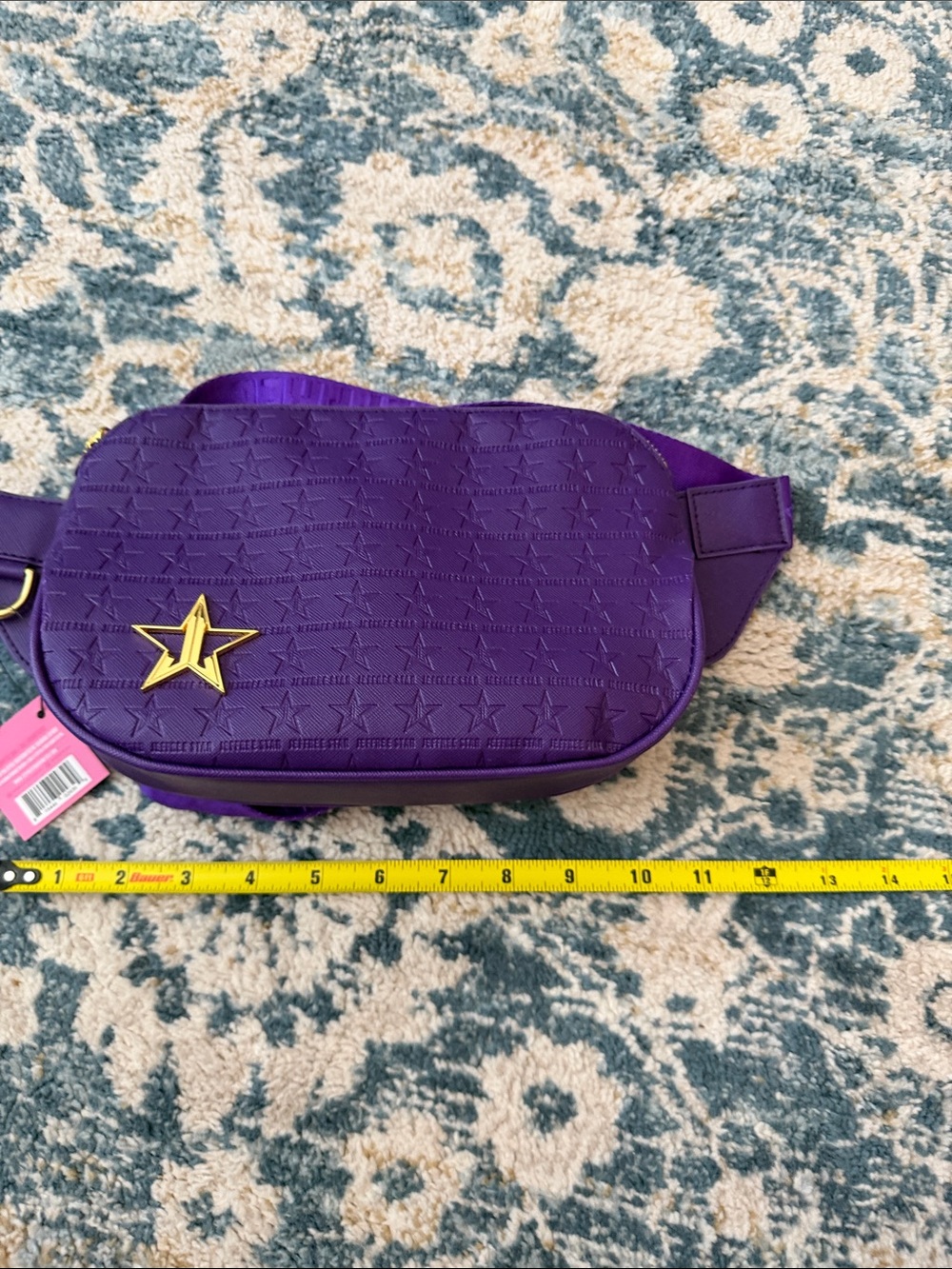 Jeffree Star Purple Star Accent Crossbody Belt Bag - Picture 11 of 12